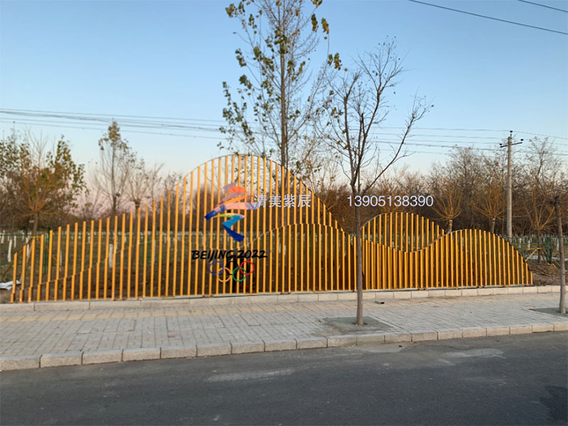 北京冬奥会不锈钢雕塑